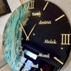 Personalized wall clock unique